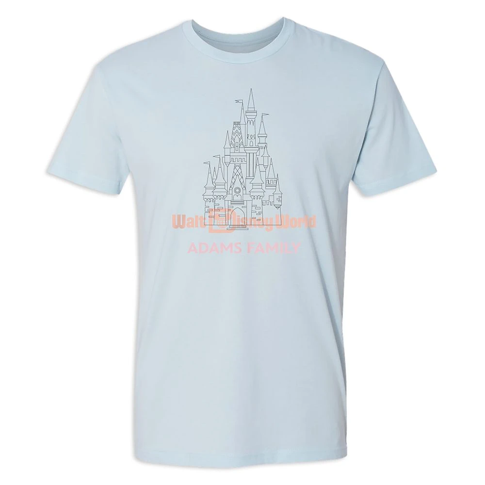 Adults' Cinderella Castle Walt Disney World T-Shirt – Customized 4 Adults' Cinderella Castle Walt Disney World T-Shirt – Customized - Image 2