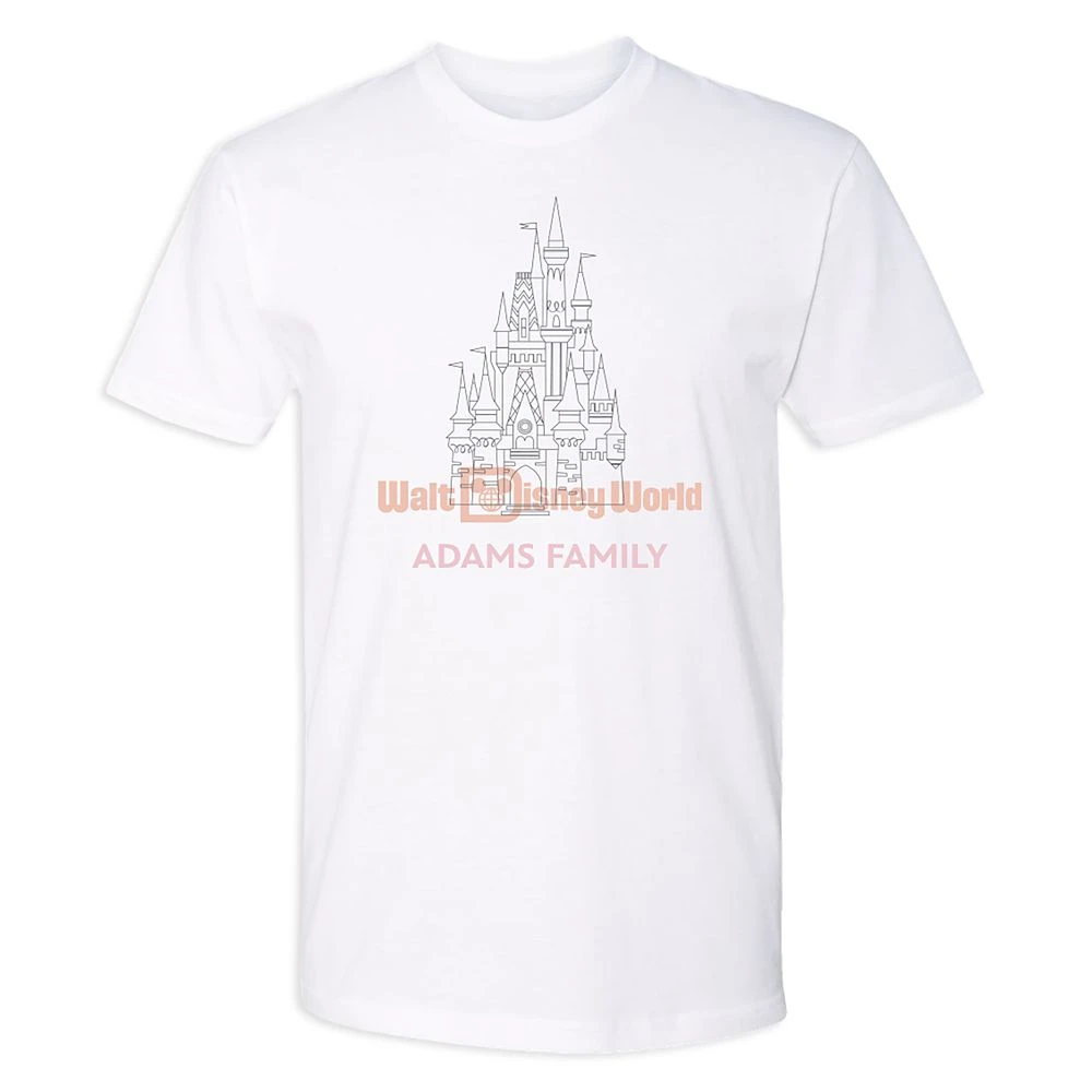 Adults' Cinderella Castle Walt Disney World T-Shirt – Customized 5 Adults' Cinderella Castle Walt Disney World T-Shirt – Customized - Image 3