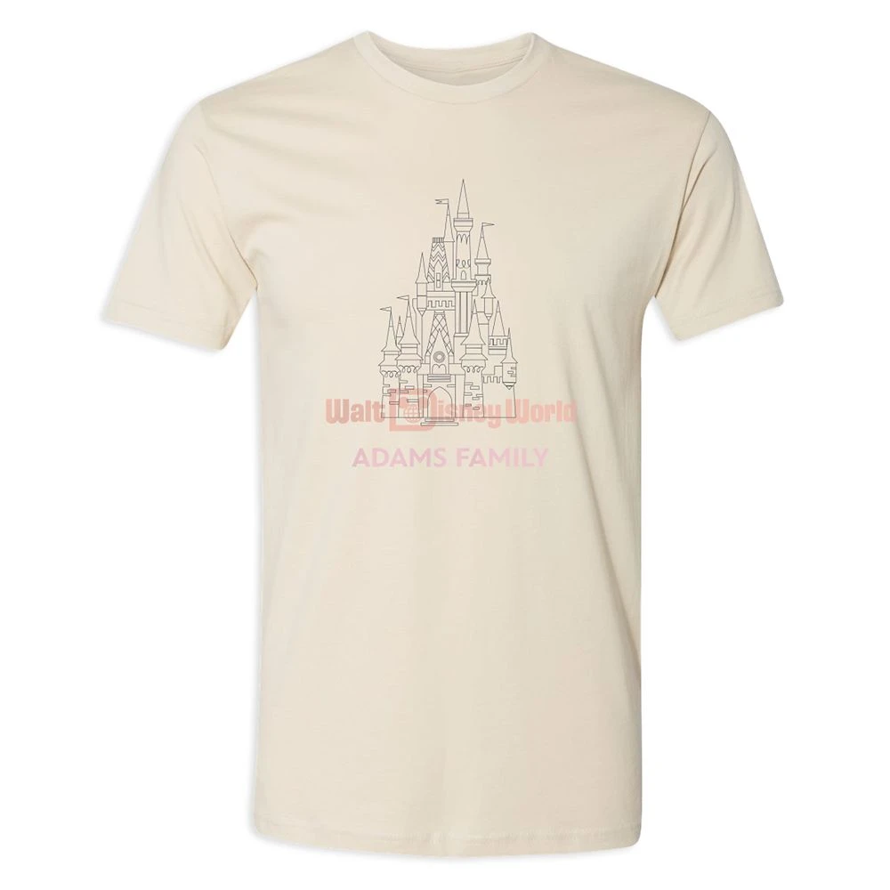 Adults' Cinderella Castle Walt Disney World T-Shirt – Customized 6 Adults' Cinderella Castle Walt Disney World T-Shirt – Customized - Image 4
