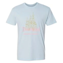 Adults' Sleeping Beauty Castle Disneyland T-Shirt – Customized -Engo Clothing Shop 7807055820421 2