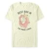 Disney Simba And Mufasa ''Dad'' T-Shirt For Adults – The Lion King -Engo Clothing Shop 7807107060012