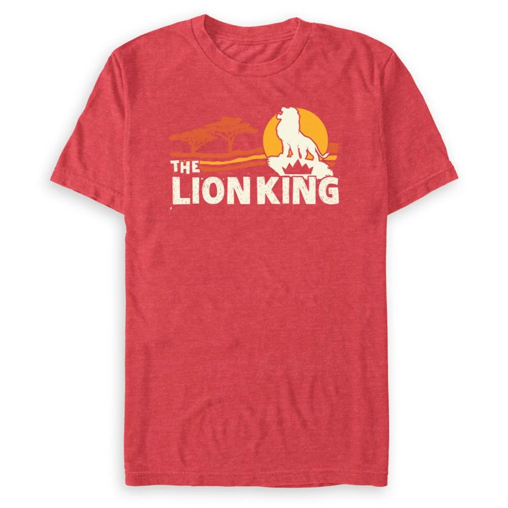 Disney The Lion King Heathered T-Shirt For Adults 3 Disney The Lion King Heathered T-Shirt For Adults