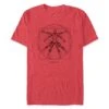 Disney Vitruvian Spider-Man T-Shirt For Adults 2 Disney Vitruvian Spider-Man T-Shirt For Adults -Engo Clothing Shop 7807107060094