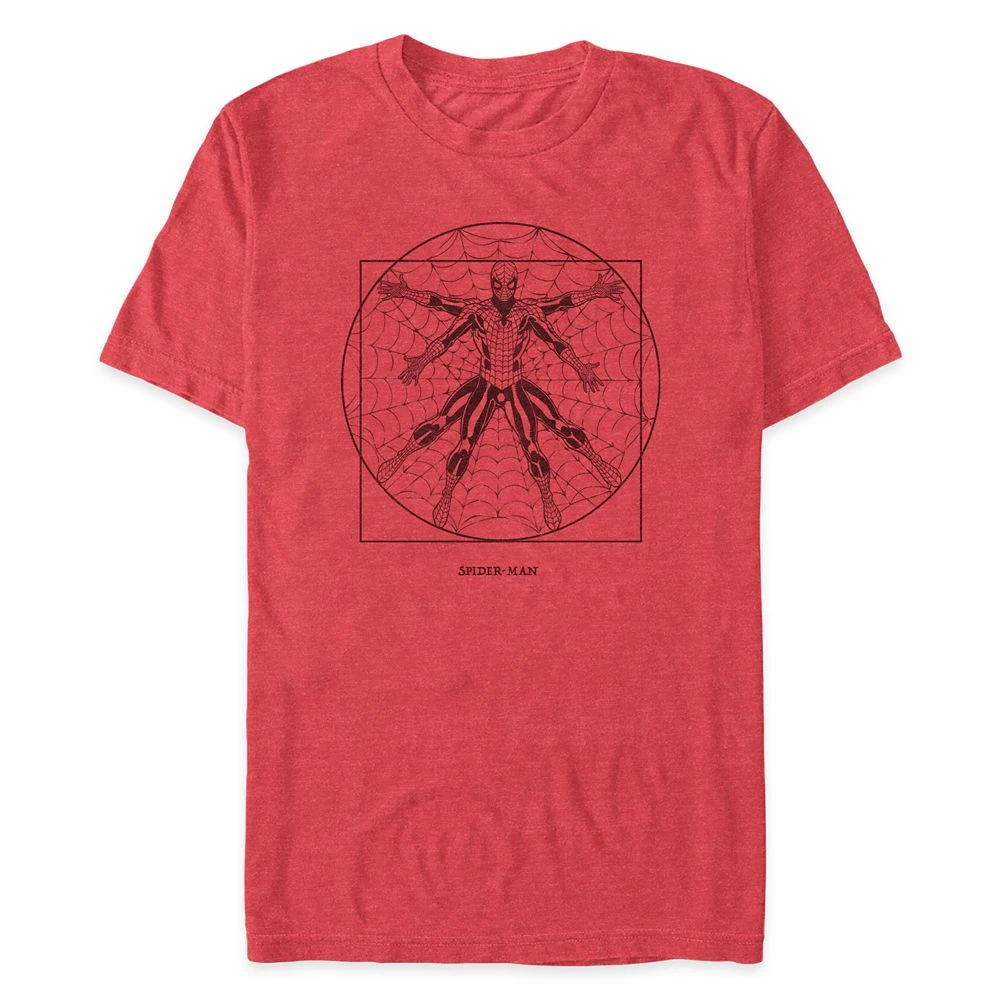 Disney Vitruvian Spider-Man T-Shirt For Adults 3 Disney Vitruvian Spider-Man T-Shirt For Adults