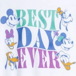 Disney Mickey Mouse And Friends ''Best Day Ever'' T-Shirt For Kids -Engo Clothing Shop 7807107060202 1