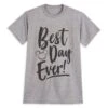 Disney Mickey Mouse Icon ''Best Day Ever'' T-Shirt For Adults -Engo Clothing Shop 7807107060203