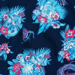 Disney Millennium Falcon And R2-D2 Woven Shirt For Adults – Star Wars -Engo Clothing Shop 7807107060207 2