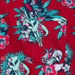 Disney Grogu And Din Djarin Woven Shirt For Adults – Star Wars: The Mandalorian -Engo Clothing Shop 7807107060208 2