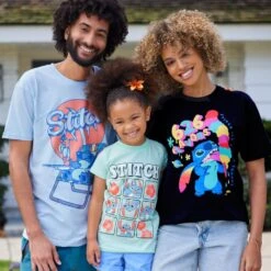 Disney Stitch Beach Chair T-Shirt For Adults – Lilo & Stitch -Engo Clothing Shop 7807107060239 4