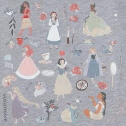 Disney Princess And Friends T-shirt For Kids -Engo Clothing Shop 7807107060269 1