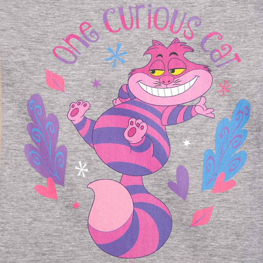 Disney Cheshire Cat T-Shirt For Girls – Alice's Wonderland Bakery 4 Disney Cheshire Cat T-Shirt For Girls – Alice's Wonderland Bakery - Image 2