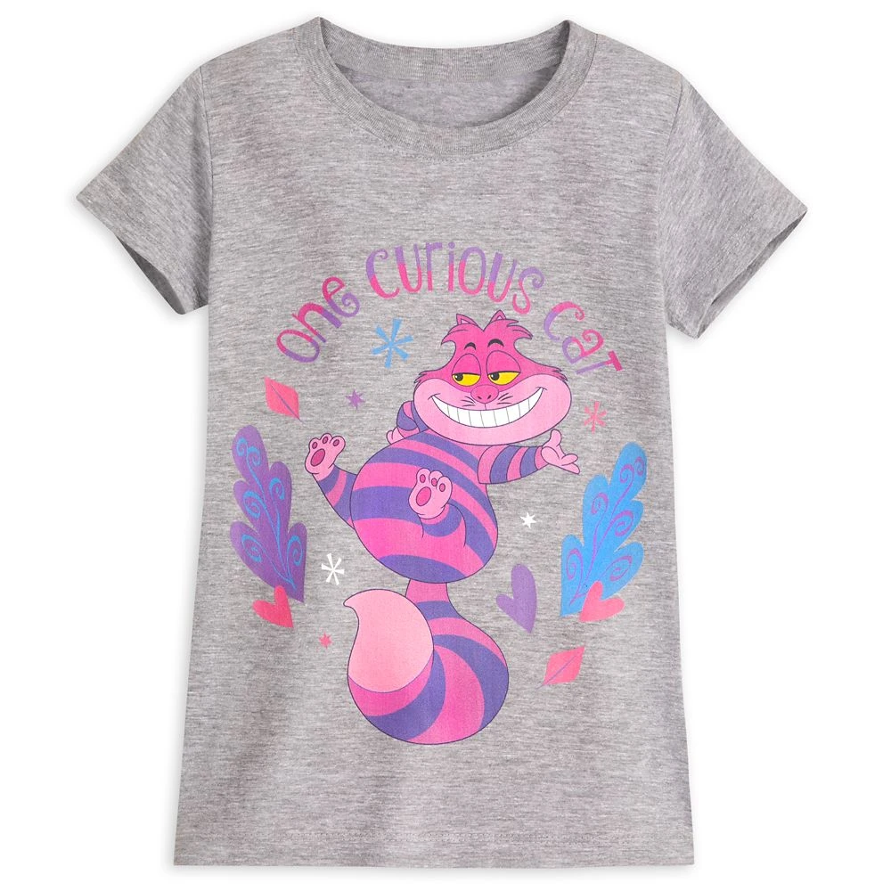 Disney Cheshire Cat T-Shirt For Girls – Alice's Wonderland Bakery 3 Disney Cheshire Cat T-Shirt For Girls – Alice's Wonderland Bakery