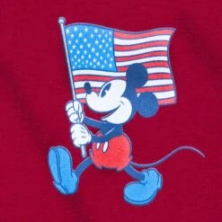 Disney Mickey Mouse Americana T-Shirt For Adults -Engo Clothing Shop 7807107060515 2